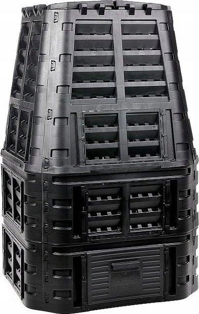 Компостер садовий Ekobat EcoSmart 1000L Black - изображение 3