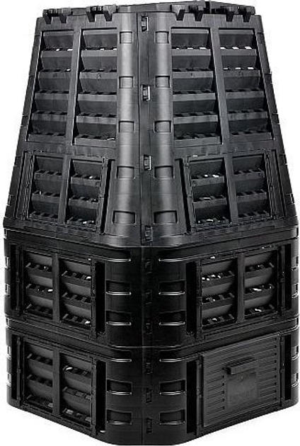 Компостер садовий Ekobat EcoSmart 1000L Black - изображение 10