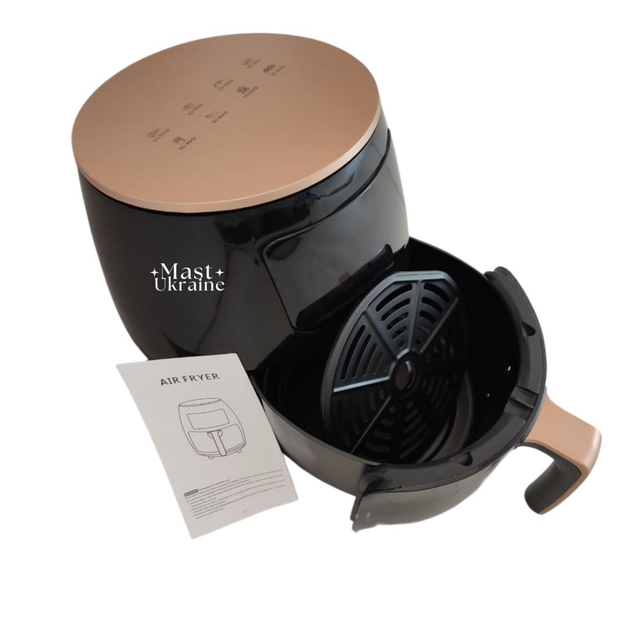 Фрітюрниця AIR FRYER AIR FAYER XL-614 зелена - зображення 10