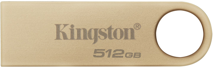 Флеш пам'ять USB Kingston DataTraveler 512GB USB 3.2 Gold (DTSE9G3/512GB) - зображення 1