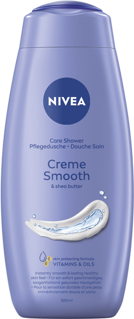 Акція на Гель догляд для душу NIVEA Creme Smooth та Олія ши 500 мл від Rozetka