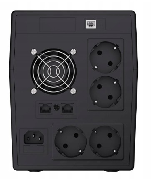 Источник бесперебойного питания (ИБП) Green Cell 1200/2000W (UPS05) - изображение 2