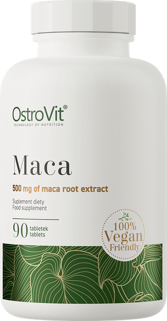 Бустер тестостерону OstroVit Maca 90 пігулок (5903246220926) - зображення 1