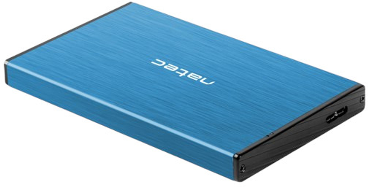Зовнішня кишеня NATEC CASE 2.5" HDD RHINO GO USB 3.0 Blue (NKZ-1280) - зображення 3