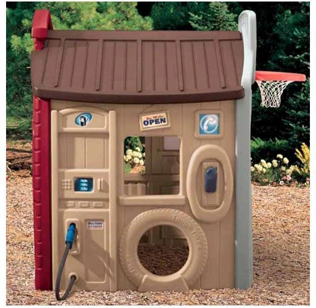 Domek zabaw Little Tikes Tikes Town playhouse Endless Adventures Beżowy-Czerwony (0050743569487) - obraz 5