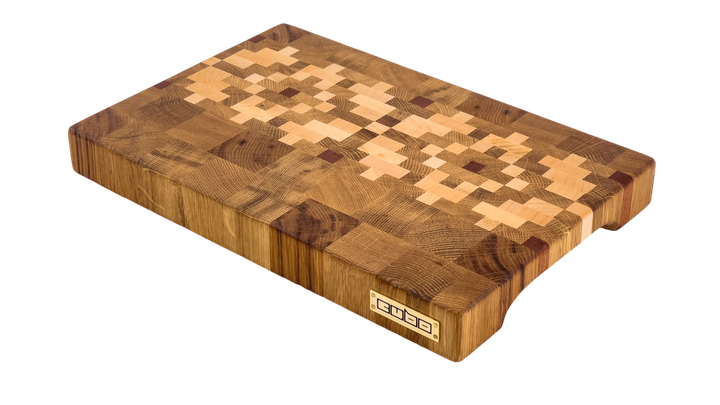 Торцева обробна дошка CUBO Ornament Oak Маленька (30 x 20 x 3.3 см) - Фото 1 Торцева обробна дошка CUBO Ornament Oak Маленька (30 x 20 x 3.3 см) - зображення 1