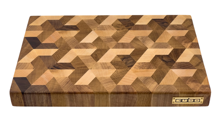Торцева обробна дошка CUBO 3D YYY Маленька (30 x 20 x 3.3 см) - Фото 2 Торцева обробна дошка CUBO 3D YYY Маленька (30 x 20 x 3.3 см) - зображення 2