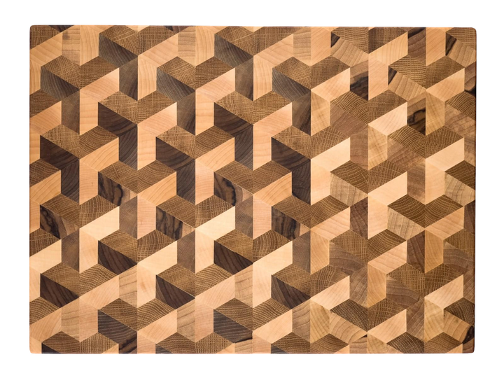 Торцева обробна дошка CUBO 3D YYY Велика (40 x 30 x 3.8 см) - Фото 3 Торцева обробна дошка CUBO 3D YYY Велика (40 x 30 x 3.8 см) - зображення 3