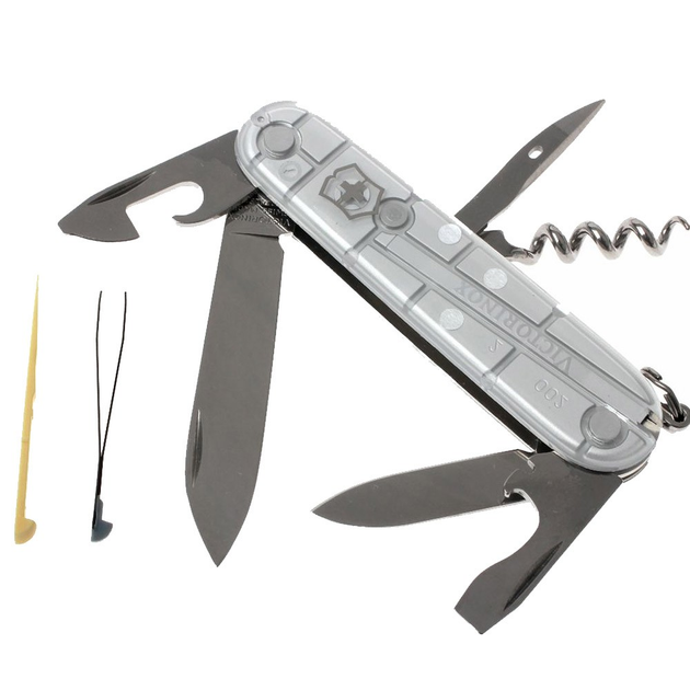 Комплект Victorinox Нож Spartan SilverTech 1.3603.T7 + Подарочная коробка для ножа 91мм vix-2 - изображение 2