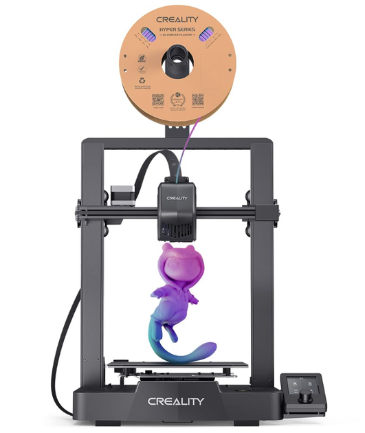 3D-принтер Creality Ender-3 V3 SE з автоматичним вирівнюванням, швидкість друку 250 мм/с - Фото 1 3D-принтер Creality Ender-3 V3 SE з автоматичним вирівнюванням, швидкість друку 250 мм/с - изображение 1