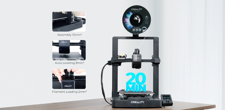 3D-принтер Creality Ender-3 V3 SE з автоматичним вирівнюванням, швидкість друку 250 мм/с - Фото 3 3D-принтер Creality Ender-3 V3 SE з автоматичним вирівнюванням, швидкість друку 250 мм/с - изображение 3