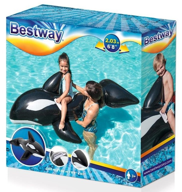 Dmuchana orka Bestway do pływania 2.03 m 41009 (6942138966800) - obraz 7