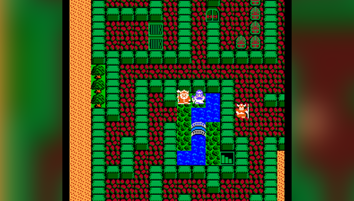 Игра Nintendo Famicom Dendy Dragon Quest II Японская Версия Только Картридж Б/У - изображение 2