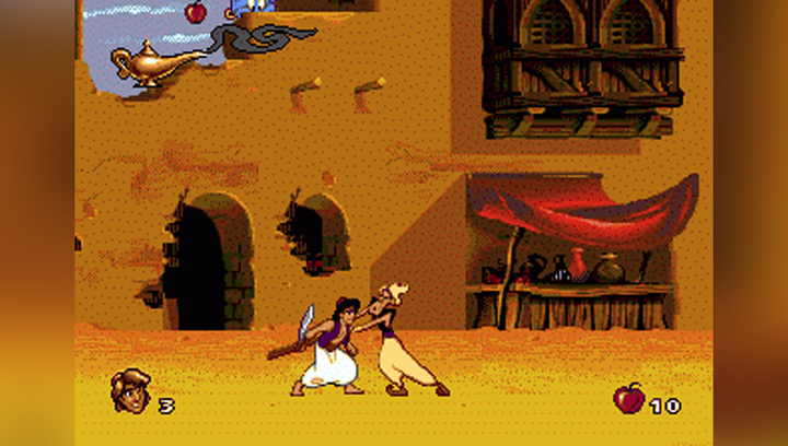 Игра Sega Mega Drive Disney's Aladdin USA Английская Версия Без Мануала Б/У - изображение 3