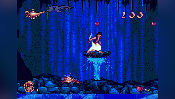 Игра Sega Mega Drive Disney's Aladdin USA Английская Версия Без Мануала Б/У - изображение 4