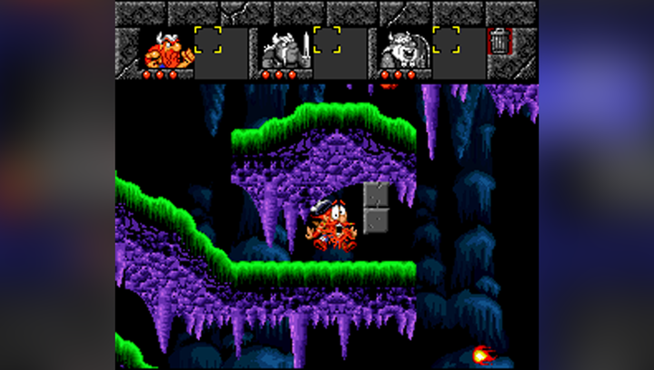Игра Nintendo SNES The Lost Vikings Europe Английская Версия Только Картридж Б/У - изображение 4