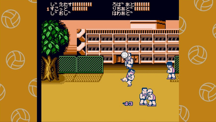 Игра Nintendo Famicom Dendy Nekketsu High School Dodgeball Club Японская Версия Только Картридж Б/У - изображение 2