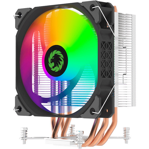 Процессорный кулер GameMax Ice Blade Frgb 120 мм FRGB-подсветка Intel/AMD Черный - изображение 3
