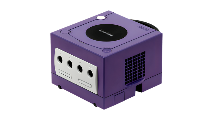 Консоль Nintendo GameCube Модифікована 32GB Indigo + 5 Вбудованих Ігор Без Геймпада Б/У - зображення 2