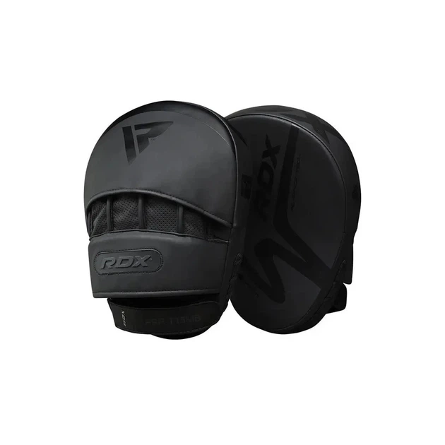Лапи боксерські RDX T15 Noir Matte Black (FPR-T15MB) - Фото 1 Лапи боксерські RDX T15 Noir Matte Black (FPR-T15MB) - зображення 1