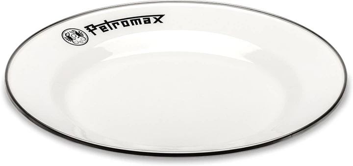 Набор эмалированных тарелок Petromax Enamel Plates 26 см Белый 2 шт (4250435731192) - Фото 2 Набор эмалированных тарелок Petromax Enamel Plates 26 см Белый 2 шт (4250435731192) - изображение 2