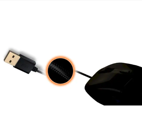Проводная игровая мышка AOC GM530 16000dpi 7кн RGB PMW3389 Kailh switch Black (GM530B) - Фото 4 Проводная игровая мышка AOC GM530 16000dpi 7кн RGB PMW3389 Kailh switch Black (GM530B) - изображение 4