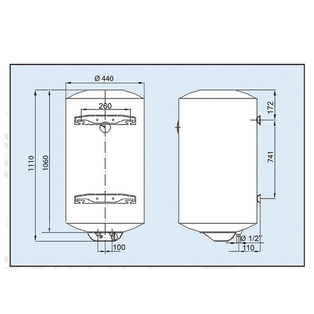 Водонагрівач LEOV LV 120 l (V 120 l) - зображення 5