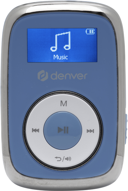 MP3-плеєр Denver MPS-316BU блакитний - зображення 1