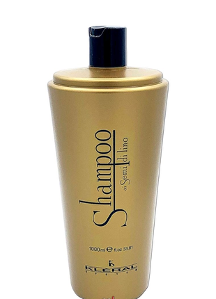 Шампунь с экстрактом льна Kleral System Semi Di Lino Shampoo 1000мл - Фото 1 Шампунь с экстрактом льна Kleral System Semi Di Lino Shampoo 1000мл - изображение 1