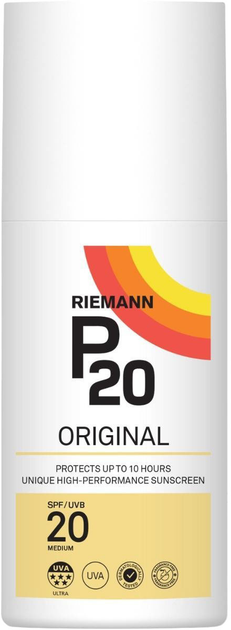 Сонцезахисний лосьйон Riemann P20 Sun SPF 20 200 мл (5701943100110) - зображення 1