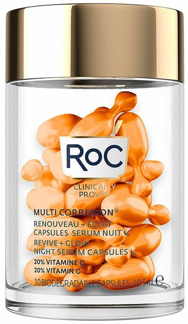 Serum do twarzy Roc Multi Correxion Renewal Revive + Glow w kapsułkach 30 szt (1210000800312) - obraz 1