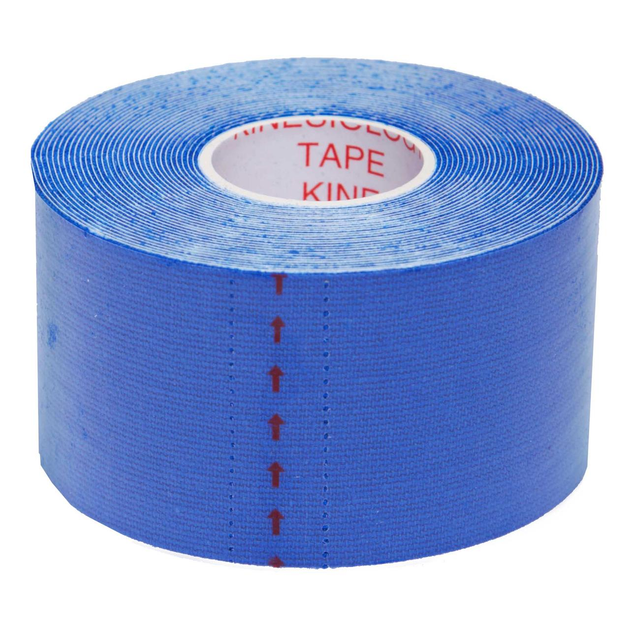 Кінезіо тейп пластир Kinesio Tape SP-Sport My Fit 5504-2,5 ширина 2,5см довжина 5м Blue - зображення 1