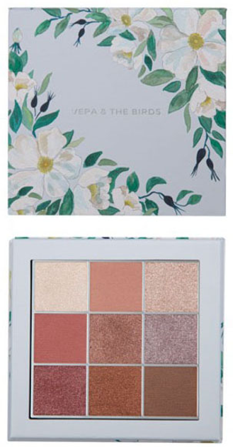 Палетка тіней для повік Vera & The Birds Natural Muse Palette 14 г (8436592720019) - зображення 1