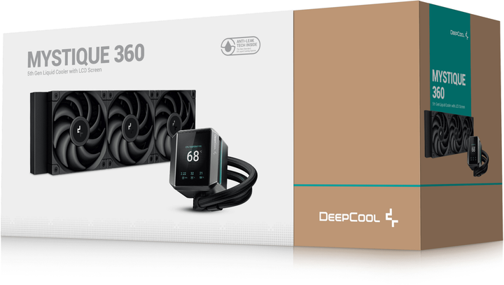 Система водяного охлаждения DeepCool Mystique 360 Black - изображение 6