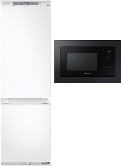 Акція на Вбудований холодильник SAMSUNG BRB267054WW/UA + Вбудована мікрохвильова піч SAMSUNG MS20A7013AB/UA (комплект) від Rozetka