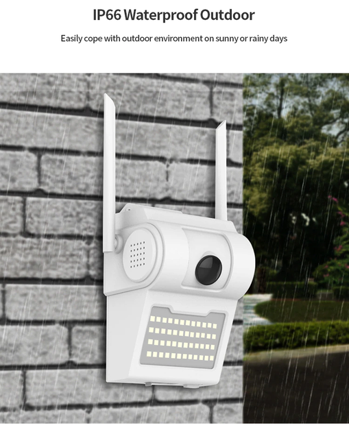 Уличная IP камера видеонаблюдения UKC V2 1920*1080 Wi-Fi , сигнализация, удаленное управление, влагозащита IP66 - Фото 8 Уличная IP камера видеонаблюдения UKC V2 1920*1080 Wi-Fi , сигнализация, удаленное управление, влагозащита IP66 - изображение 8
