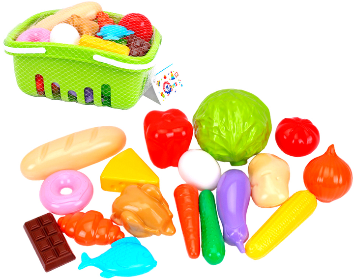 Ігровий набір Maksik Products In The Basket (4823037608720) - зображення 3