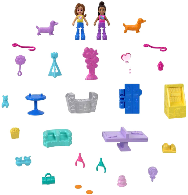 Zestaw do zabawy Polly Pocket Puppy Party (194735109074) - obraz 5