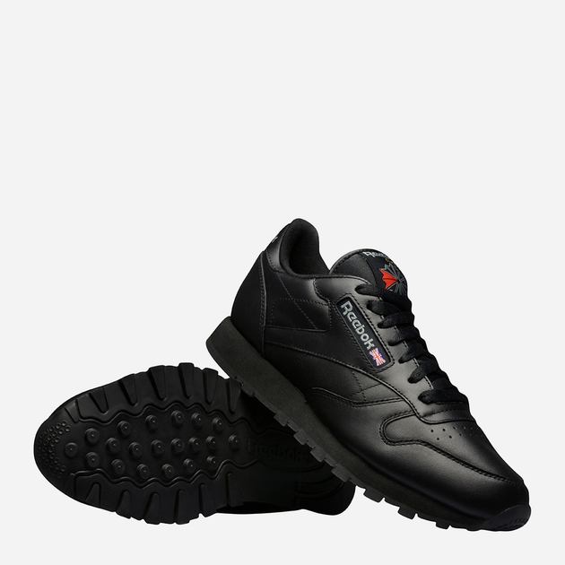 Buty sportowe damskie Reebok Classic Leather 2267 35 Czarne (889131553520) - obraz 4