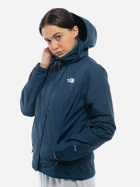 Вітрівка жіноча The Nort Face Resolve Jacket XS Темно-синя (680975398861) - зображення 1