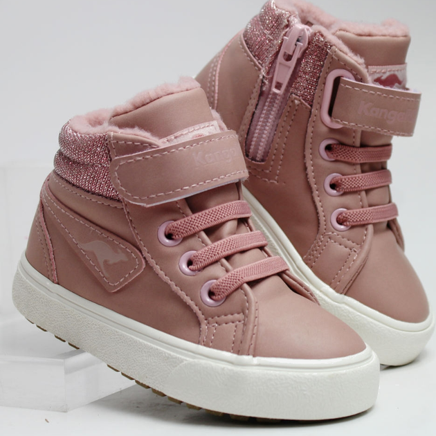 Дитячі зимові черевики для дівчинки KangaROOS KaVu III 14000006146 30 Рожеві (4066539095593) - зображення 2