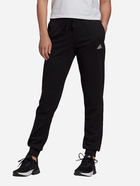 Спортивні штани жіночі adidas Essentials French Terry Logo Pants M Чорні (4064044687876) - зображення 1