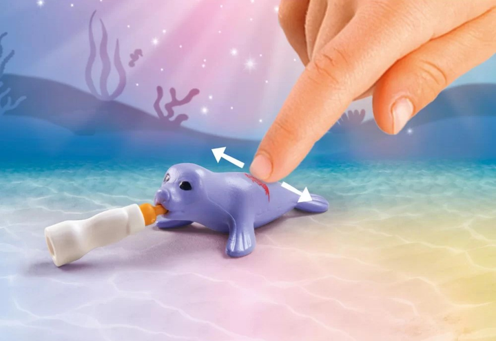 Ігровий набір Playmobil Princess Magic Sea Animal Care of the Mermaids (4008789714992) - зображення 4