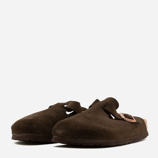 Chodaki damskie na platformie Birkenstock Boston 660463 38 Brązowe (4040714382609) - obraz 2