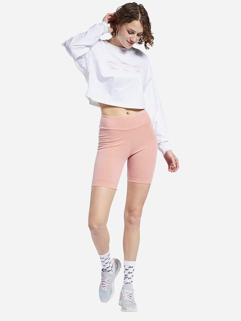 Bluza damska bez kaptura oversize Reebok Classics Gr Vintage Longsleeve Tee H41368 M Biała (4064055288093) - obraz 3