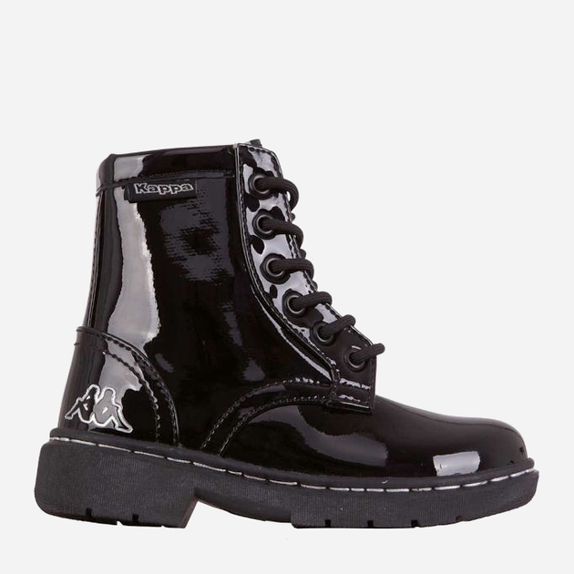 Підліткові демісезонні черевики для дівчинки Kappa Deenish Shine K 260841K-1115 35 Чорні (4056142860633) - зображення 1