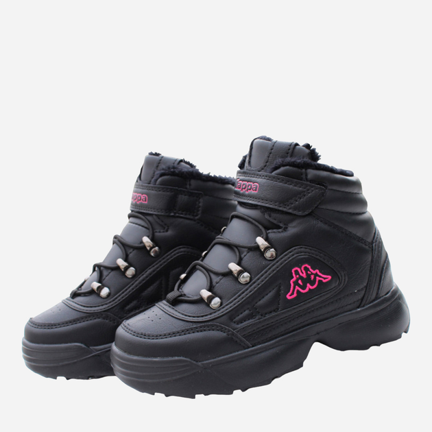 Дитячі зимові черевики для дівчинки Kappa Shivoo Ice HI K 260916K-1122 29 Чорні (4056142855097) - зображення 2