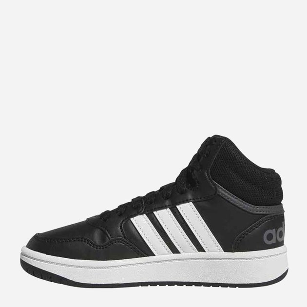 Jesienne trzewiki chłopięce adidas Hoops Mid 3.0 K GW0402 29 Czarne (4065418332491) - obraz 2