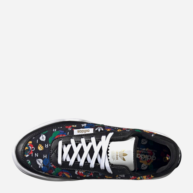 Жіночі снікери adidas x Rich Mnisi Her Court W GW8569 38.5 (5.5UK) Чорні (4065419308105) - зображення 4