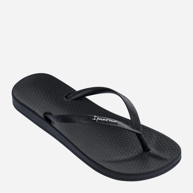 Жіночі в'єтнамки для пляжу Ipanema Anatomic Colors 39 Чорні (7909224702901) - зображення 3